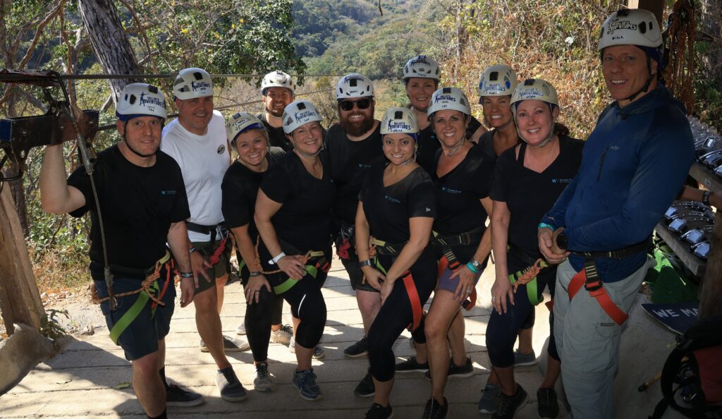 Team building event in Puerto Vallarta