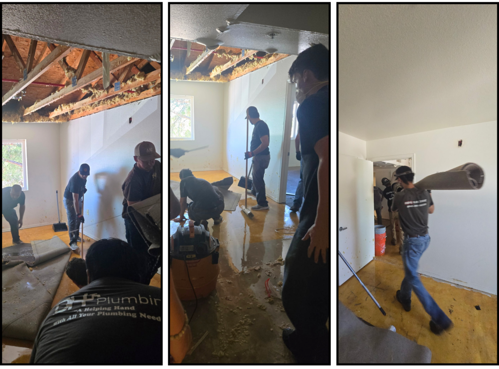 Wilshire Pacific, Overcoming obstacles during a flood in a renovation unit.